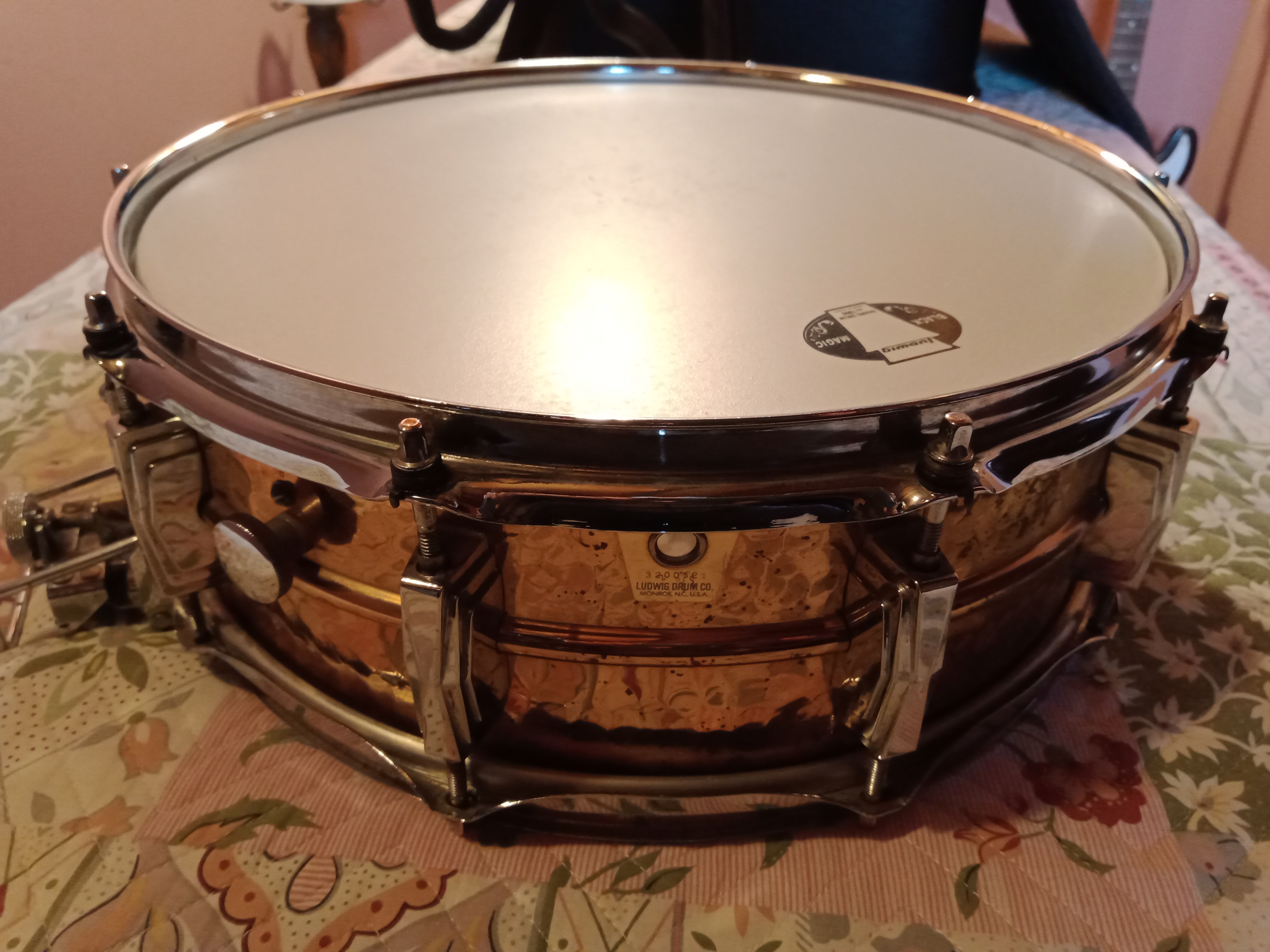Ludwig Bronzo Super Sensitive 14 x 5,5 Chicago/Monroe Transition Drum