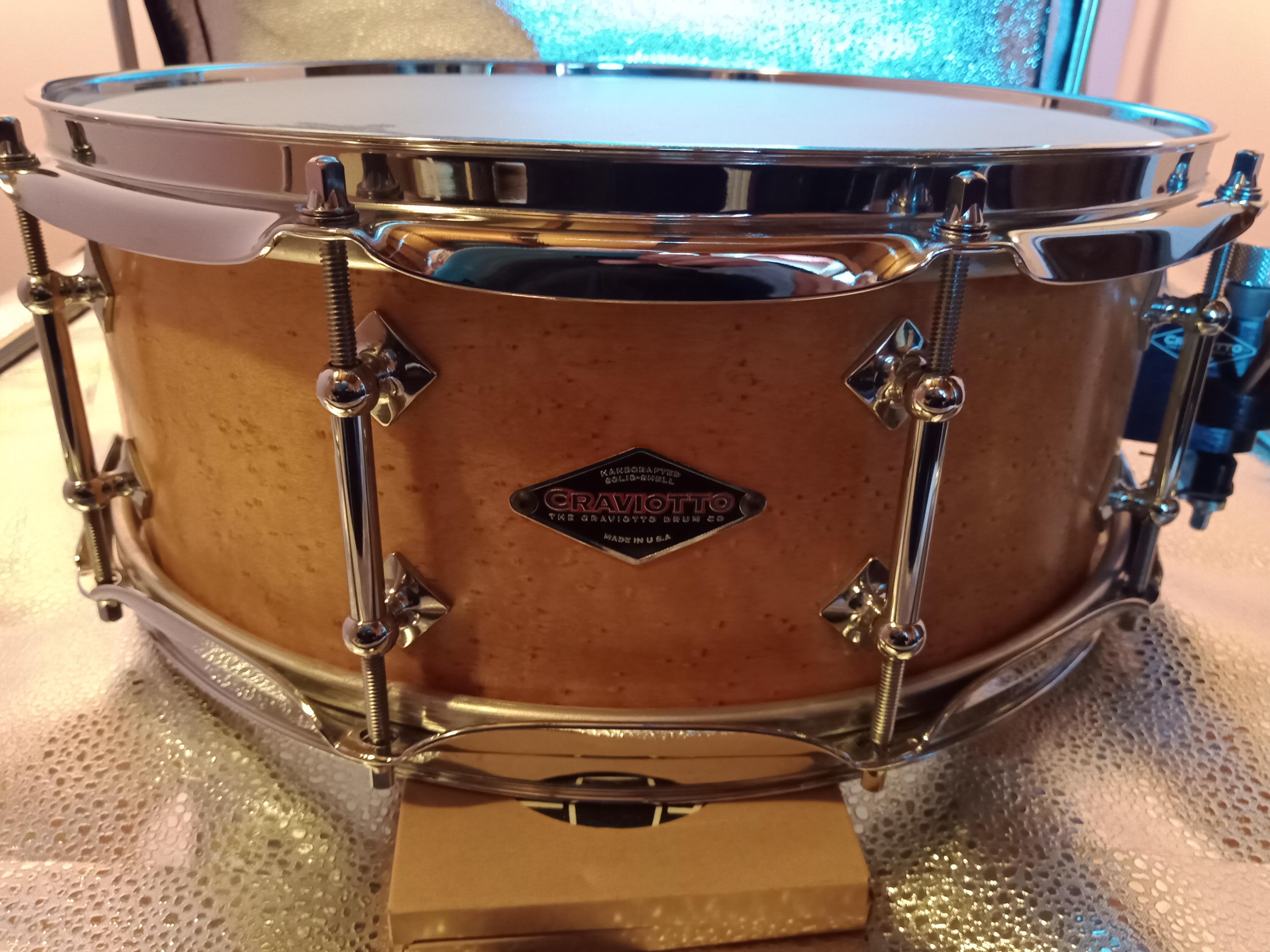 Rullante Craviotto birdseye maple