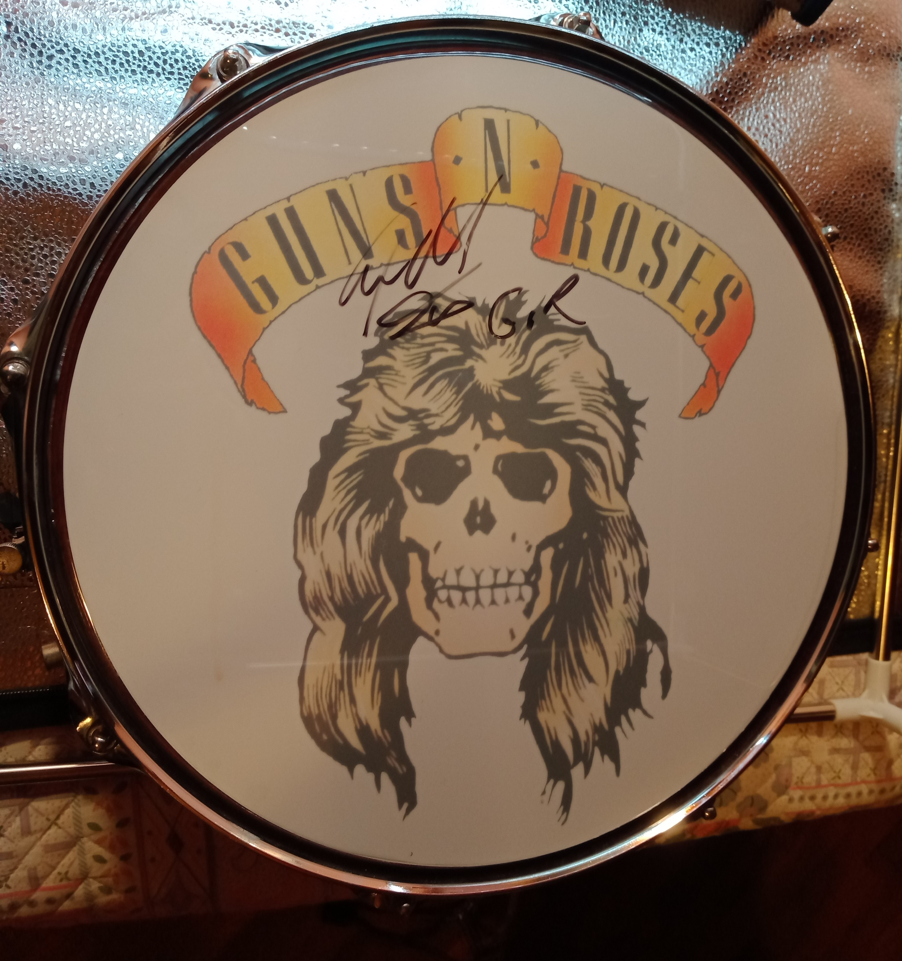 Rullante 13 x 5,5 mogano Guns N Roses