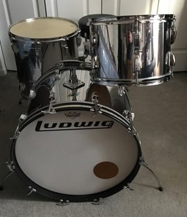 Ludwig Chrome Over Wood
